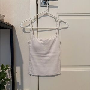 Abercrombie Bra-Free Rib 90s Cami White